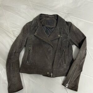 Blank NYC suede Motojacket
